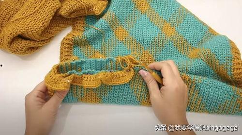 毛衣花边编织视频,跟随视频轻松掌握技巧